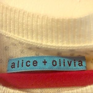 Alice and Olivia sweater